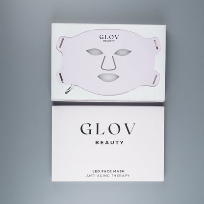 4 Glov Micro Infusion System + 12 Serums + 8 Needles + Glov LED Face Mask + Glov Moisturizer Deep Hydration - Glov Beauty