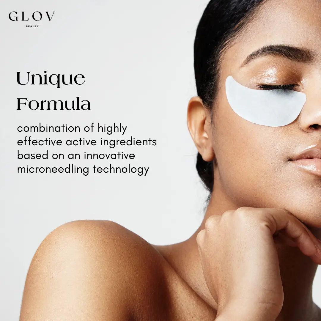 4 Glov Micro Infusion System Bundle + 12 Serums + 8 Needles + 24 Pairs Microneedle Eye Patches + Glov Moisturizer Deep Hydration - Glov Beauty