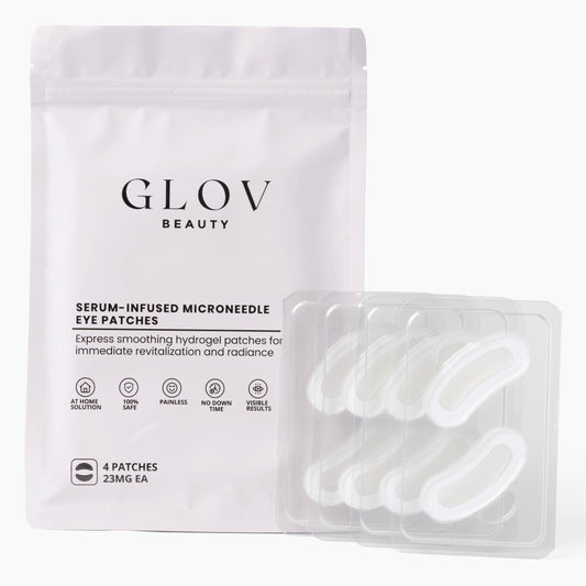 Patchs pour les yeux à micro-aiguilles infusés au sérum Glov